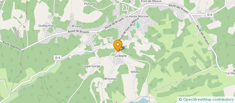 localisation de l'entreprise MADAME KELLY PINTO  COURSAC