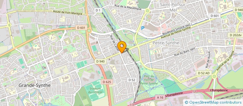 localisation de l'entreprise MADAME KELLY POTDEVIN à DUNKERQUE