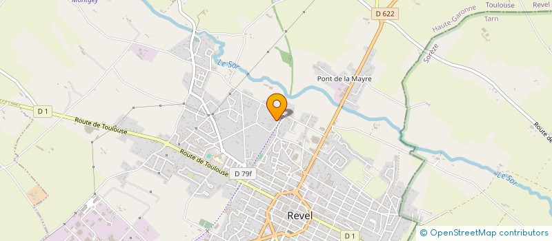 localisation de l'entreprise MADAME KELLY RINGUET  REVEL