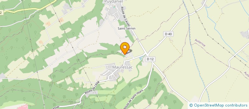 localisation de l'entreprise MADAME KELLY RODRIGUES  MAURESSAC