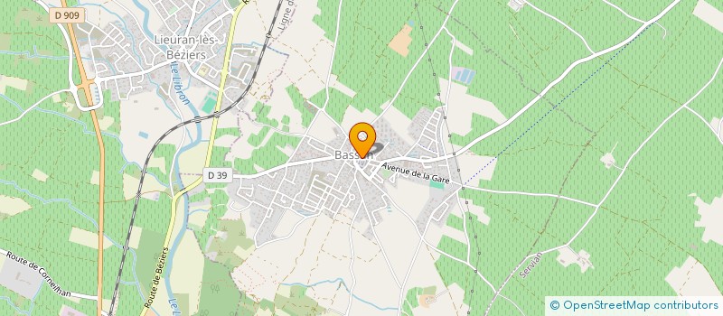 localisation de l'entreprise MADAME KELLY ROUMENS à LIEURAN-LES-BEZIERS