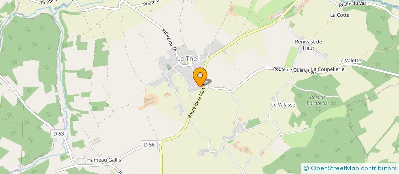 localisation de l'entreprise MADAME KELLY ROUYER  GONNEVILLE-LE THEIL