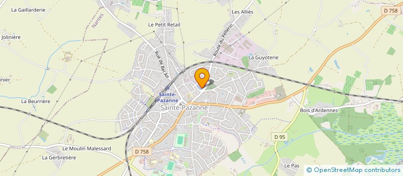 localisation de l'entreprise MADAME KELLY SAMZUN  SAINTE-PAZANNE