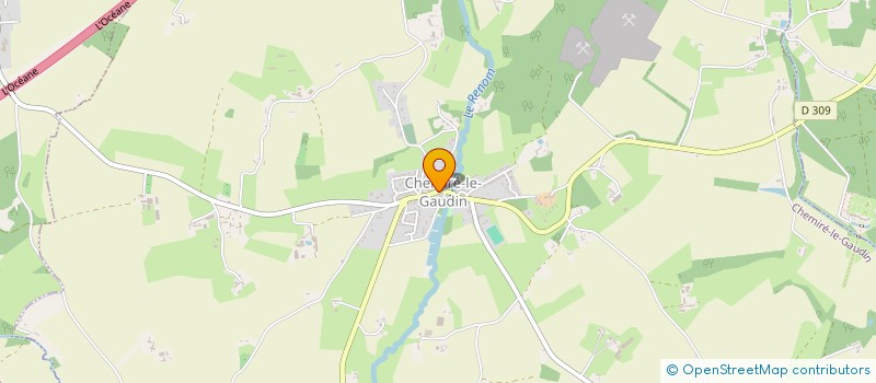 localisation de l'entreprise MADAME KELLY SIMON à CHEMIRE-LE-GAUDIN