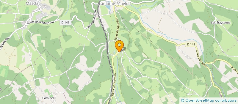 localisation de l'entreprise MADAME KELLY SMITH  LAMOTHE-FENELON