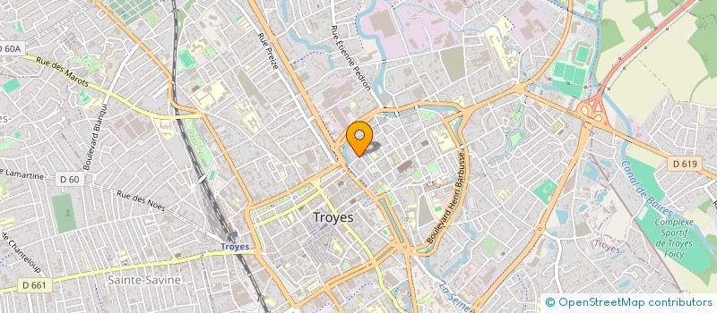 localisation de l'entreprise MADAME KELLY STAMPER à TROYES