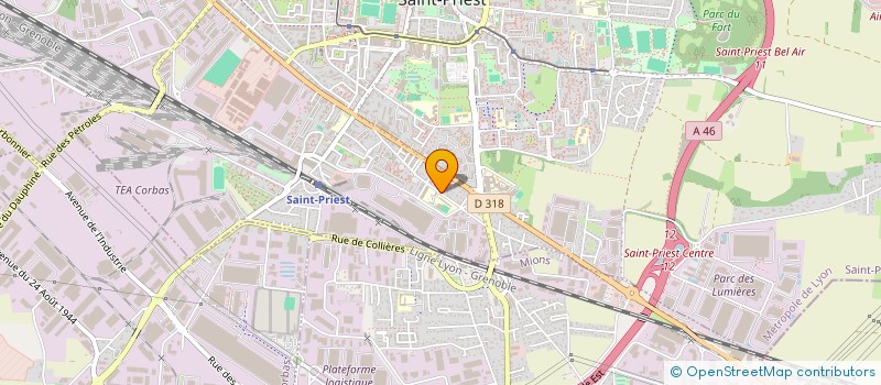 localisation de l'entreprise MADAME KELLY TERRO  SAINT-PRIEST