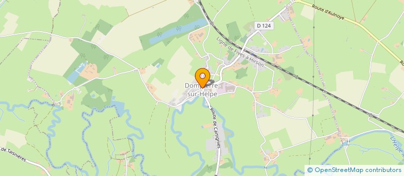 localisation de l'entreprise MADAME KELLY TORRES  DOMPIERRE-SUR-HELPE