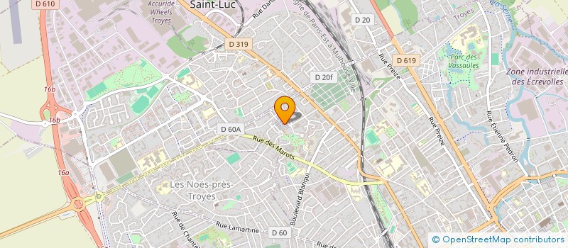 localisation de l'entreprise MADAME KELLY TROGNON à TROYES