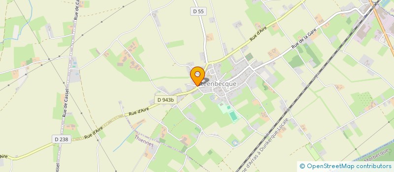 localisation de l'entreprise MADAME KELLY TURPAIN  STEENBECQUE