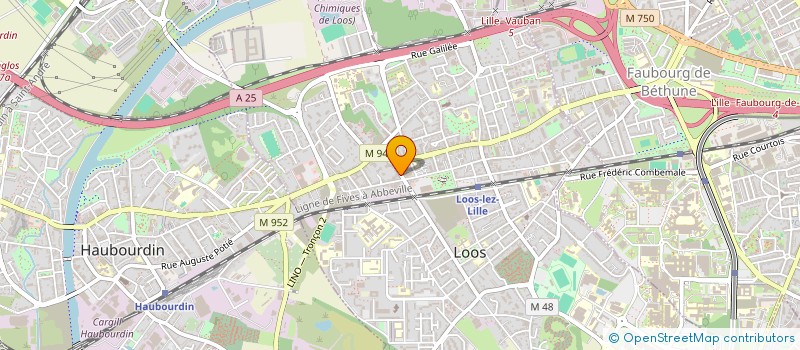 localisation de l'entreprise MADAME KELLY VANLIERDE  LOOS