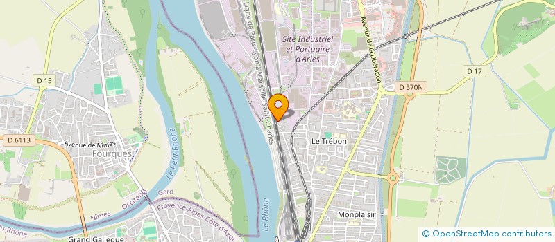 localisation de l'entreprise MADAME KELLY VIEIL PHILIP  ARLES