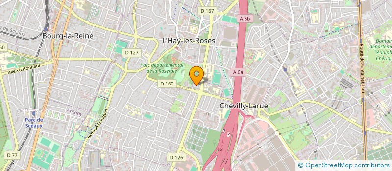 localisation de l'entreprise MADAME KELLY VILCALURI HUAMAN  CHEVILLY-LARUE