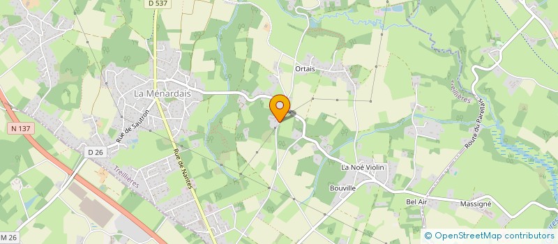 localisation de l'entreprise MADAME KELLY VOGEL  TREILLIERES