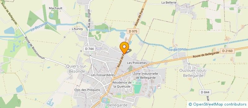 localisation de l'entreprise MADAME KELLY WATTELLIER à QUIERS-SUR-BEZONDE