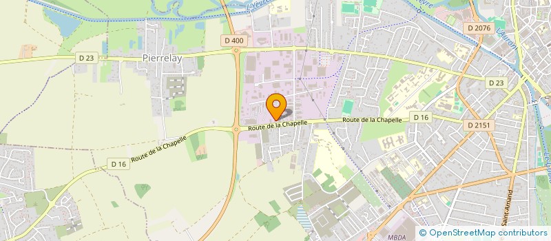 localisation de l'entreprise MADAME KELLY WEISS  BOURGES