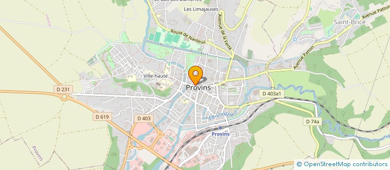 localisation de l'entreprise MADAME KELLY WESTEEL  PROVINS