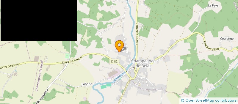 localisation de l'entreprise MADAME KELLY YEOMANS  CHAMPAGNAC-DE-BELAIR