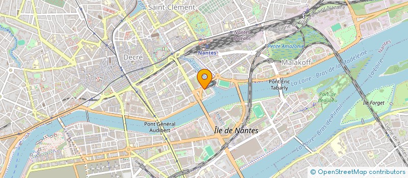 localisation de l'entreprise MADAME KELLY YEYET MATOUKOU  NANTES