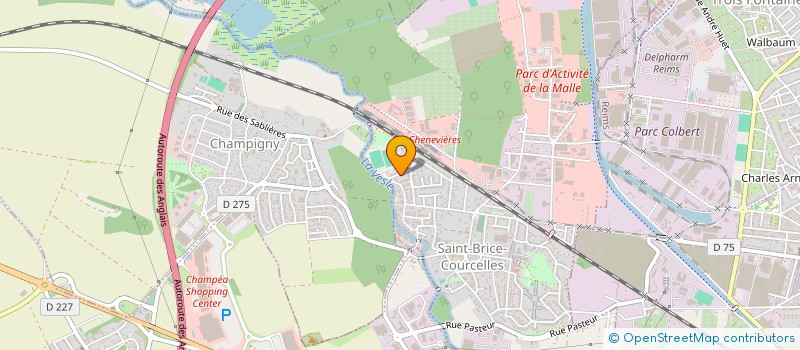 localisation de l'entreprise MADAME KELLY ZHURI  SAINT-BRICE-COURCELLES