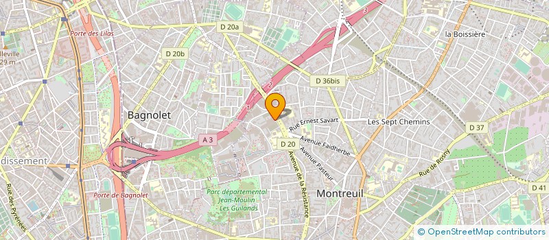 localisation de l'entreprise MADAME KELLY ZITOUN à MONTREUIL