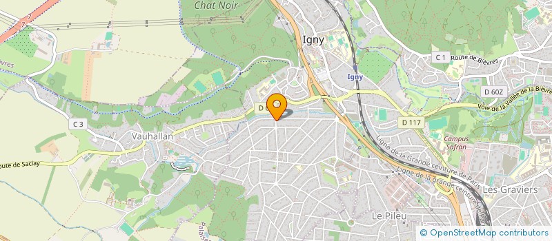 localisation de l'entreprise MADAME KELLYA YATOU--WILLENBUCHER  IGNY