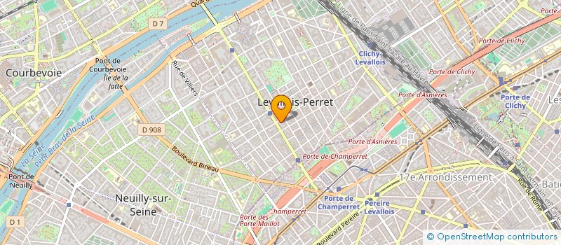 localisation de l'entreprise MADAME KELSEY POE à LEVALLOIS-PERRET
