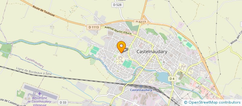 localisation de l'entreprise MADAME KELTOUM BENMESSAOUD à CASTELNAUDARY