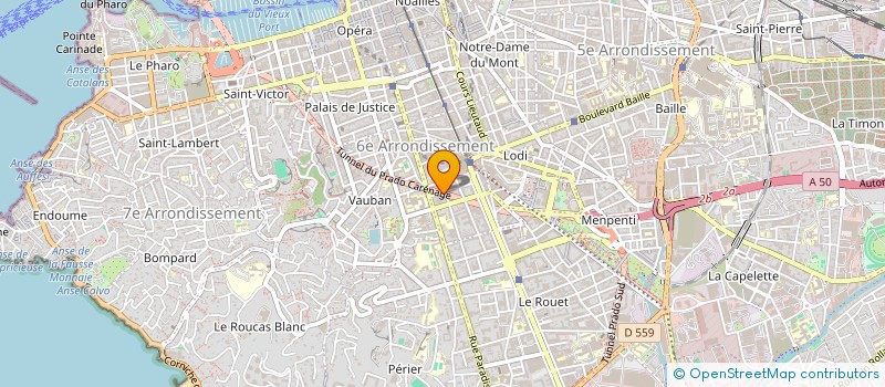 localisation de l'entreprise MADAME KELTOUM DARAR à MARSEILLE