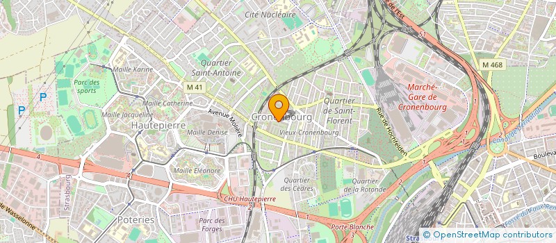 localisation de l'entreprise MADAME KELTOUM HADI à STRASBOURG