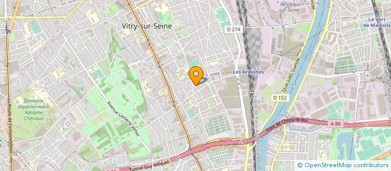 localisation de l'entreprise MADAME KELTOUM NAILI  VITRY-SUR-SEINE