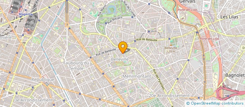 localisation de l'entreprise MADAME KELTOUM RACHAGUE  PARIS