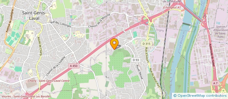 localisation de l'entreprise MADAME KELYA CHEY  IRIGNY