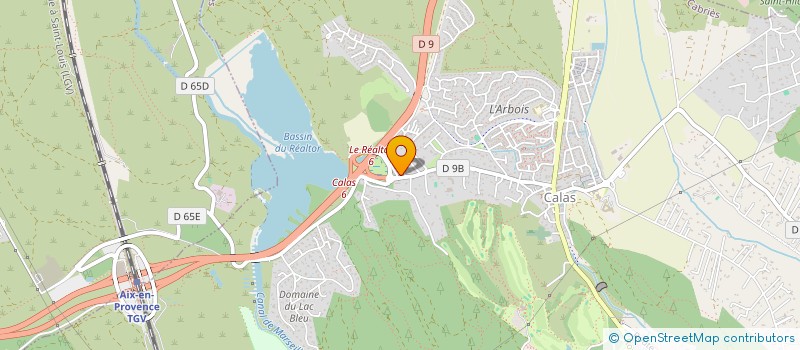 localisation de l'entreprise MADAME KELYANE ROHART  CABRIES