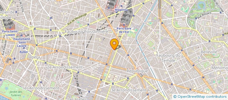 localisation de l'entreprise MADAME KEMIN ZHANG  PARIS