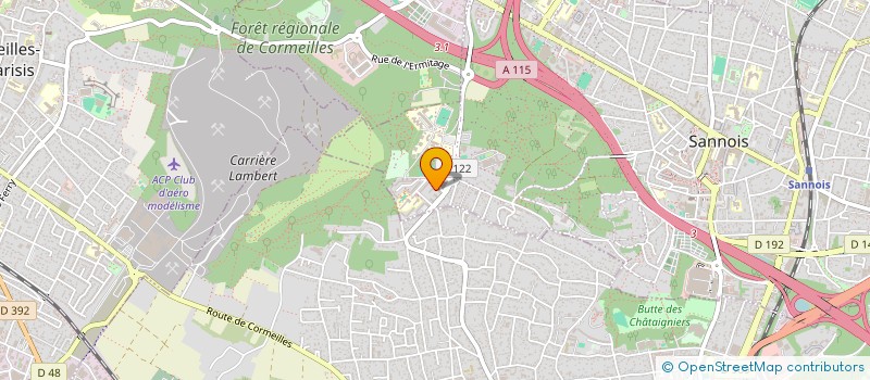 localisation de l'entreprise MADAME KEMLA SALHI  SANNOIS