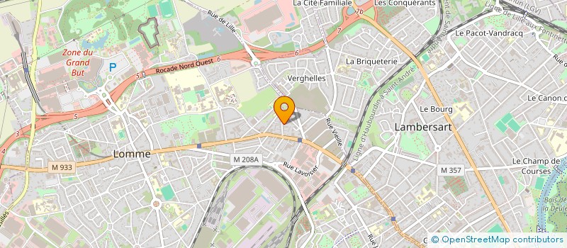 localisation de l'entreprise MADAME KENDRA DJOUMESSI  LILLE