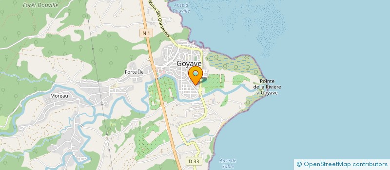 localisation de l'entreprise MADAME KENDRA POURCEAUGNAC  GOYAVE