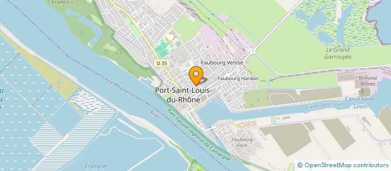 localisation de l'entreprise MADAME KENDY VOLONACHIS à PORT-SAINT-LOUIS-DU-RHONE