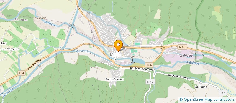 localisation de l'entreprise MADAME KENI GENTIL  MALIJAI