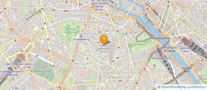 localisation de l'entreprise MADAME KENIA ALMARAZ MURILLO  PARIS