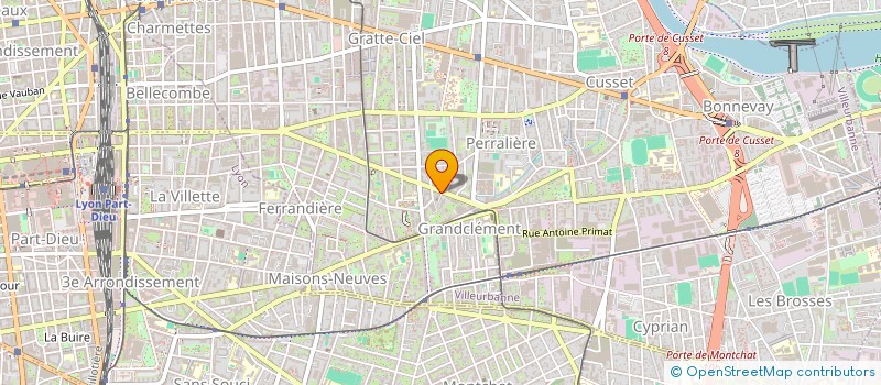 localisation de l'entreprise MADAME KENIA LE ROY  VILLEURBANNE