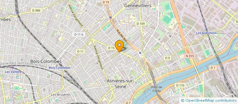 localisation de l'entreprise MADAME KENZA ABOU EL HOUDA à ASNIERES-SUR-SEINE