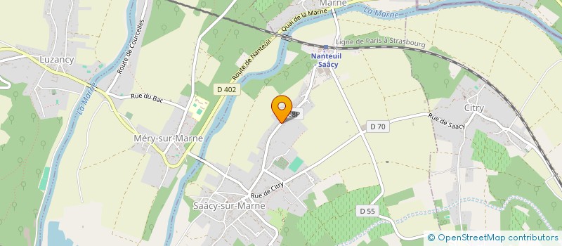 localisation de l'entreprise MADAME KENZA AERTS  SAACY-SUR-MARNE