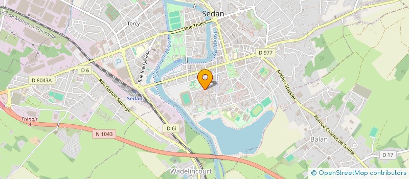 localisation de l'entreprise MADAME KENZA AFGOUR à SEDAN