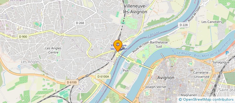 localisation de l'entreprise MADAME KENZA AICH à VILLENEUVE-LES-AVIGNON