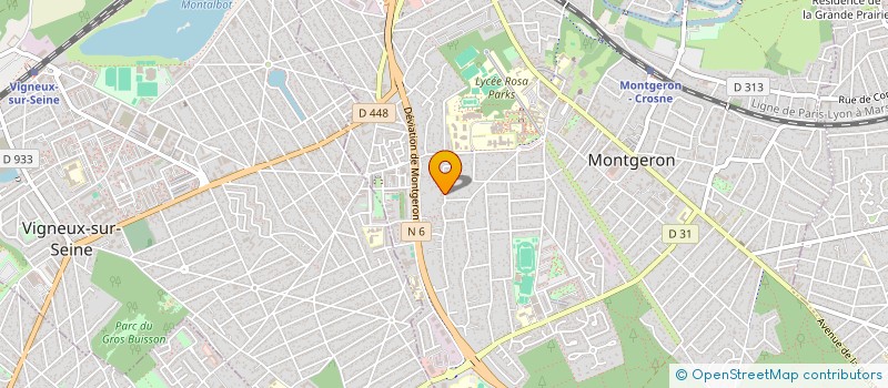localisation de l'entreprise MADAME KENZA AIT-MOUHOUB à MONTGERON