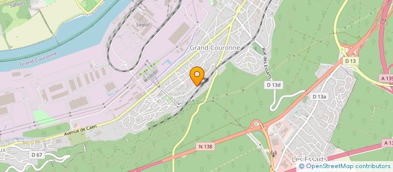 localisation de l'entreprise MADAME KENZA ALLAMI  GRAND-COURONNE