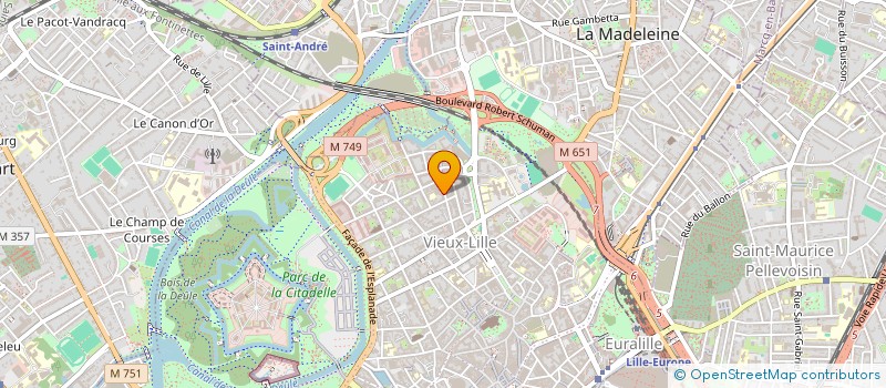 localisation de l'entreprise MADAME KENZA AMAL  LILLE