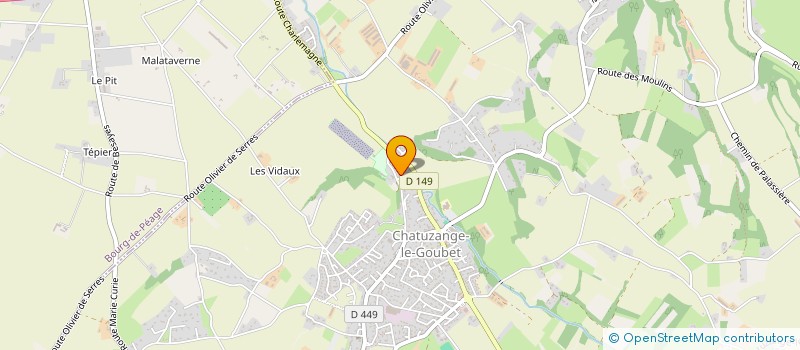localisation de l'entreprise MADAME KENZA BELHAJ à CHATUZANGE-LE-GOUBET